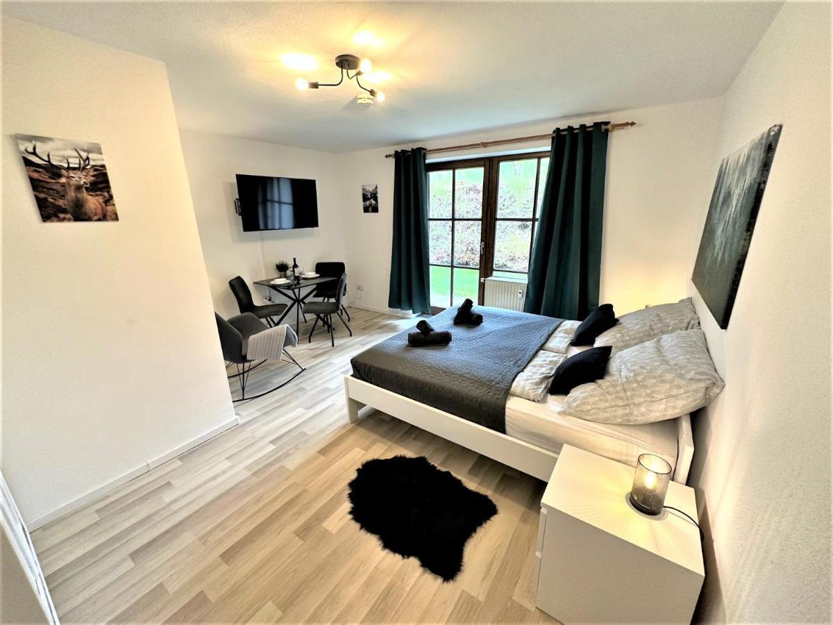 Cozy Apartment In Bavarian Forest +Pool +Sauna +Netflix ซวีเซิล ภายนอก รูปภาพ