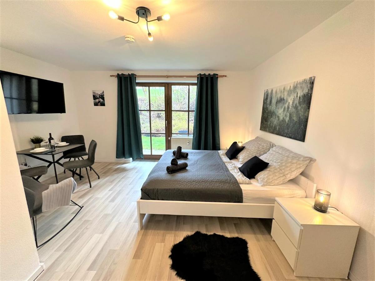 Cozy Apartment In Bavarian Forest +Pool +Sauna +Netflix ซวีเซิล ภายนอก รูปภาพ